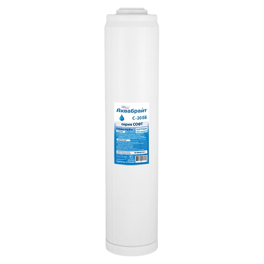 Картридж д/умягчения воды BB 20" (15л/м до 6ти/мес) (6 шт)