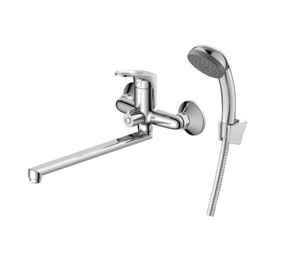 Смеситель д/ванны DR21043 (30 см) ручка, 35к